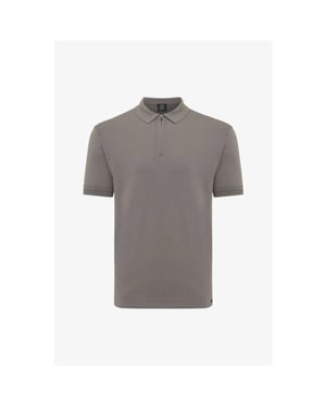 Genti Polo zip cool dry light