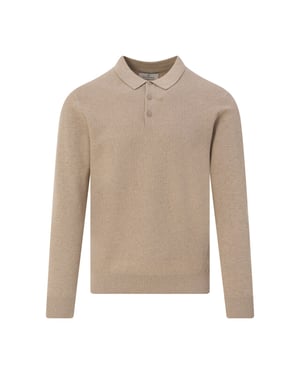 The Blueprint Structured polo long sleeve