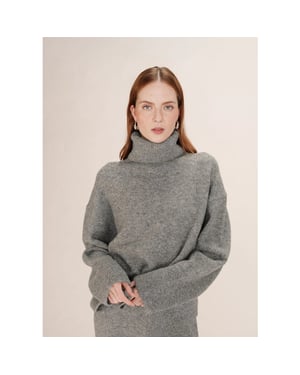 Grace & Mila Taxi trui wol oversized