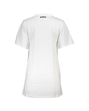 Roze Print T-shirt Jurk