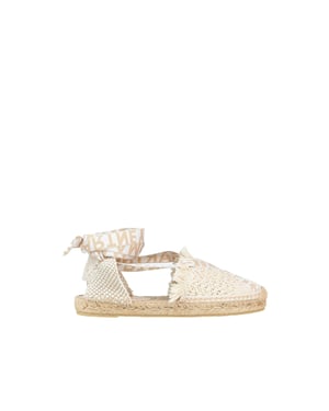 Stella McCartney Logo Canvas Espadrilles