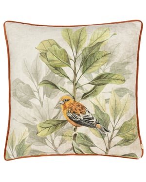 Wylder Kielder Forest Printed Feather Filled Cushion