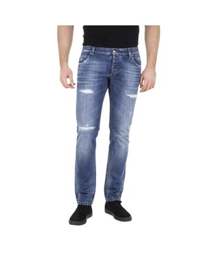 Dolce & Gabbana Blå Reviga Jeans