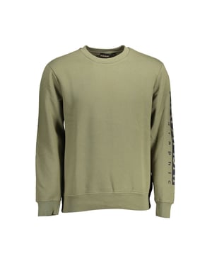 Crewneck Sweatshirt Met Grafische Mouwen
