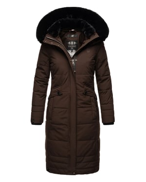 Navahoo Dames Winterjas Fahmiyaa – Lang, Warm & Functioneel met Capuchon