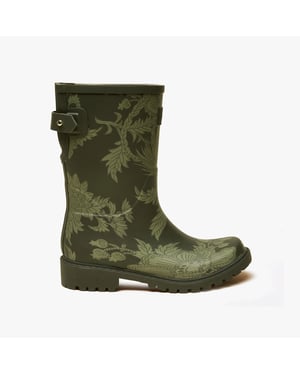 Joules Wistow Womens Wellies Khaki Green
