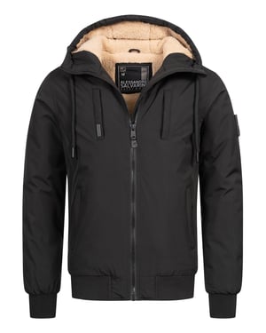 Alessandro Salvarini Herr Vinterjacka AS-431 – Varm Med Teddyfoder & Huv
