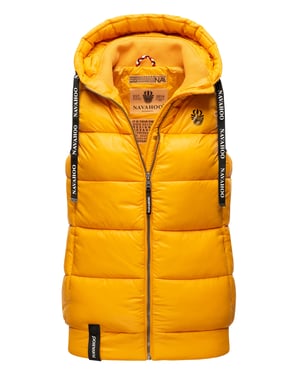 Navahoo Dames Gewatteerde Bodywarmer Kassidy – Licht & Modern met Capuchon