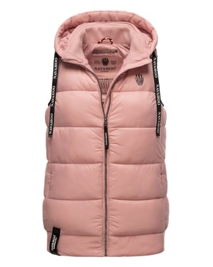 Navahoo Dames Gewatteerde Bodywarmer Kassidy – Licht & Modern met Capuchon