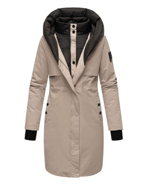 Navahoo dames winterjas Snowelf – Licht & Warm met magneetsluiting