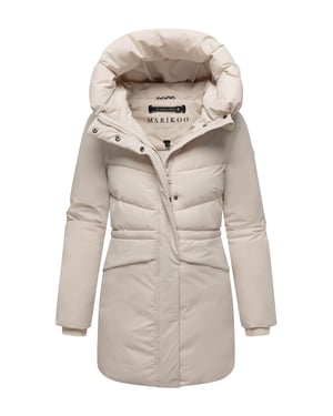 Marikoo dames winterjas Delilah met fleecevoering & verstelbare taille