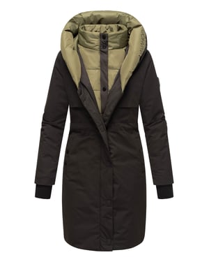 Navahoo dames winterjas Snowelf – Licht & Warm met magneetsluiting