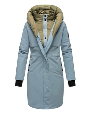 Navahoo dames winterjas Snowelf – Licht & Warm met magneetsluiting