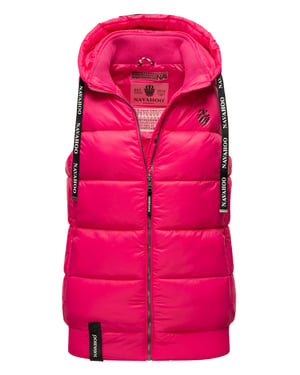 Navahoo Dames Gewatteerde Bodywarmer Kassidy – Licht & Modern met Capuchon