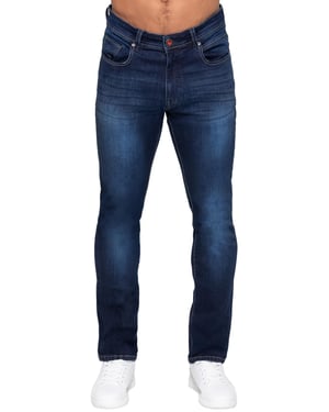 Enzo Milano | Mens Actiflex Tapered Jeans