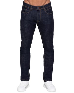 Enzo Milano | Mens Stretch Tapered Jeans