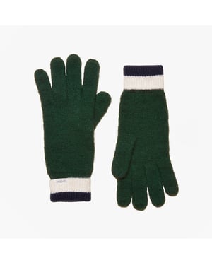 Joules Popley Stripe Womens Gloves Green/navy