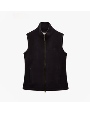 Joules Heritage Fleece Mens Gilet Black