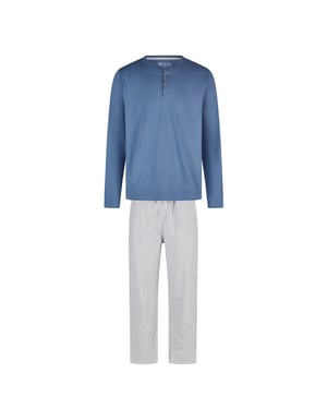 Phil & Co Heren pyjama set lang gestreept