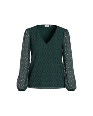 Vila Vifero v-neck l/s top/dfs/pb