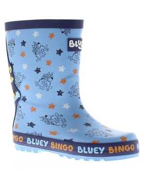 Bluey Boys Wellies Bluey And Bingo Well Rubber Character Blue