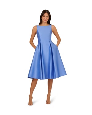 Sleeveless Tea Length Dress