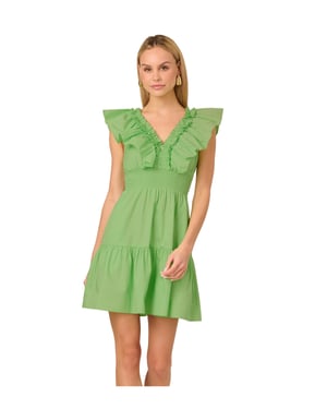 Ruffle Short Dress