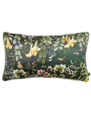 Wylder Leilani Printed Chenille Feather Filled Cushion