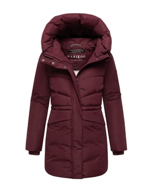 Marikoo dames winterjas Delilah met fleecevoering & verstelbare taille