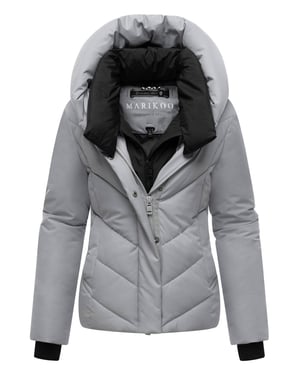 Marikoo dam quiltad vinterjacka Nadiraa med 2-i-1-design & huva