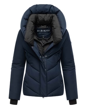 Marikoo dam quiltad vinterjacka Nadiraa med 2-i-1-design & huva
