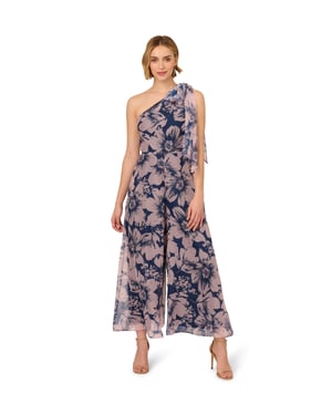 Floral Organza Jumpsuit