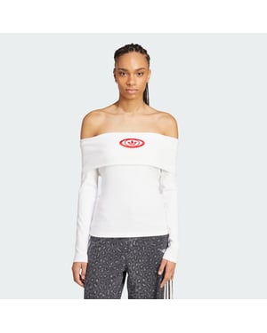 adidas Originals Off Shoulder Top