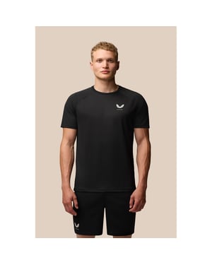 Castore Adapt Trainings T-Shirt Polyester Heren Zwart Activewear T-Shirts