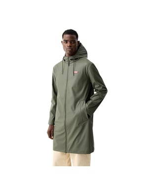 Hunter Andrea PU Regenjas Unisex Volwassenen Groene Regenjas