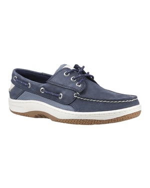 Sperry Billfish 3 Oog Leren Heren Marineblauwe Bootsschoenen