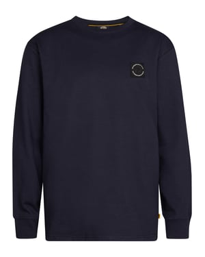 Petrol Industries - Jongens Backprint T-shirt White Mountain - Blauw