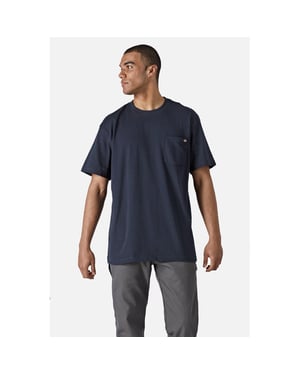 Dickies Short Sleeve Cotton Men's Blue