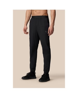 Castore Gewoven Jogger Polyester Mannen Zwarte Joggingbroek