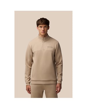 Castore Scuba 1/4 Zip Polyester Heren Bruin Sweatshirt