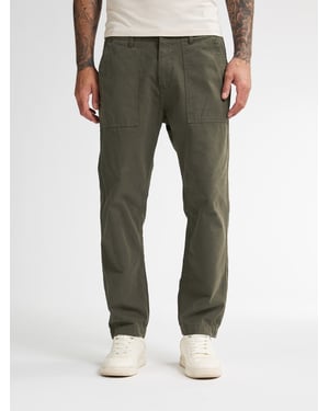 Petrol Industries - Heren Relaxed Chino Wausau - Groen