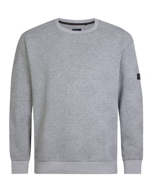Petrol Industries - Heren Plus Size Casual Sweater Leadville - Grijs