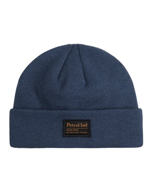 Petrol Industries - Jongens Gebreide Beanie Teton - Blauw