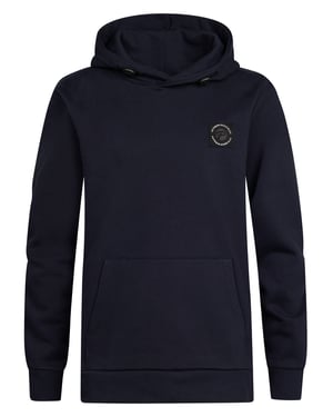 Petrol Industries - Jongens Backprint Hoodie Rainier - Blauw