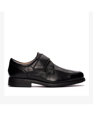 Hail Roll Black Leather Shoes