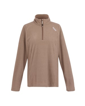 Regatta Great Outdoors Womens/Ladies Montes Half Zip Fleece Top (Mokka)
