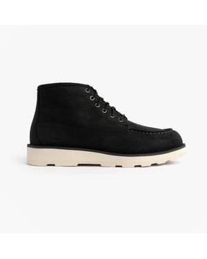 Timberland Britton Mills Mid Mens Chukka Boots Black Suede