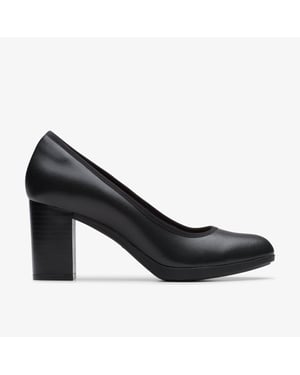 Bayla Carly Black Leather Shoes