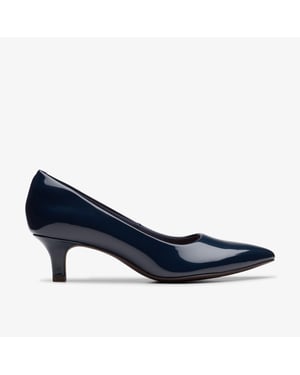 Shondrah Jade Marineblauwe Patenten Schoenen