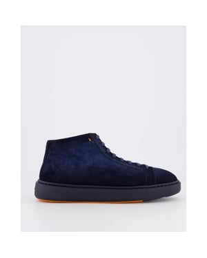 Santoni Heren dump high sneaker